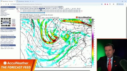 Expanding cold increasing the chances for snow around Thanksgiving
