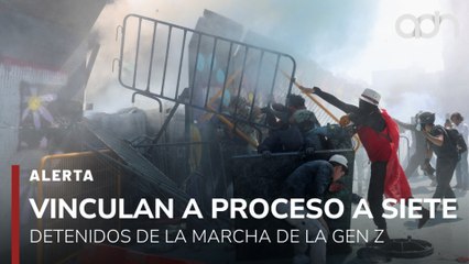 🚨¡Última Hora! Vinculan a proceso a 7 manifestantes de la Generación Z por robo y lesiones