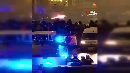 İtalya'daki İsrail Karşıtı Protestoda Çatışma: Bologna Sokakları Savaşı Andırdı