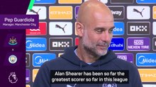Guardiola hopes Haaland breaks Shearer's 100-goal record at Newcastle