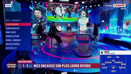 Nice 1-5 OM : Le debrief de l'EDS ! - L'Équipe du Soir - extrait