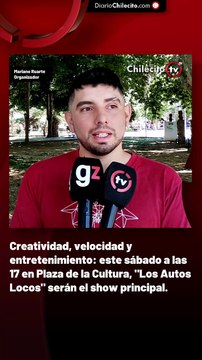 Creatividad, velocidad y entretenimiento: este sábado a las 17 en Plaza de la Cultura, Los Autos Locos serán el show principal.
