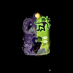 Teen titans raven le canta a chico bestia Sombras y Sonrisas