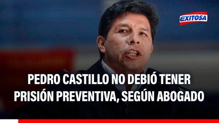 Pedro Castillo merecía arresto domiciliario y NO prisión preventiva, según abogado del IDL
