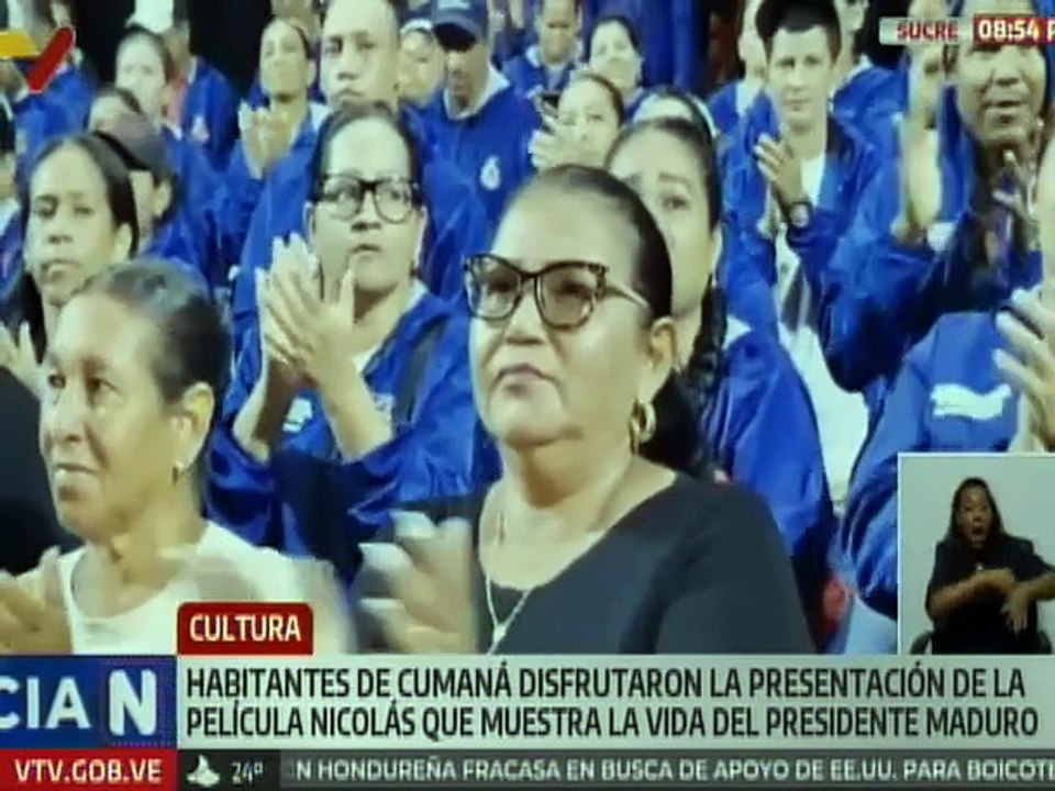 Sucre | Habitantes de Cumaná disfrutaron de la proyección del largometraje "Nicolás: El Origen"