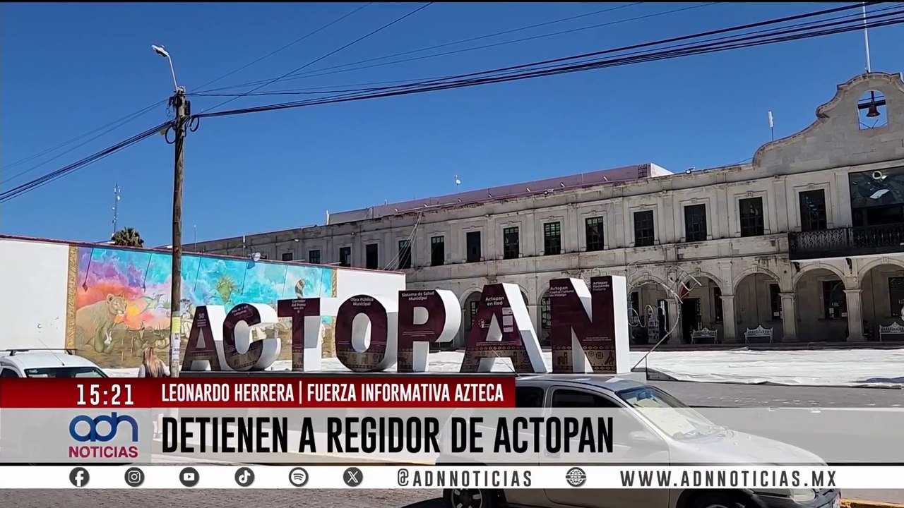 Detienen a regidor de Actopan acusado de homicidio y liderar linchamiento