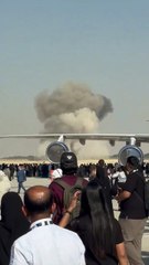 ¡Tragedia en el aire! Piloto indio fallece tras estrellarse su avión de combate en Dubái