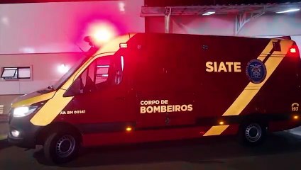 Homem quebra a perna após sofrer queda no Bairro Floresta