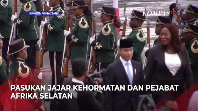 Wapres Gibran Tiba di Afrika Selatan Hadiri KTT G20, Disambut Pasukan Jajar Kehormatan