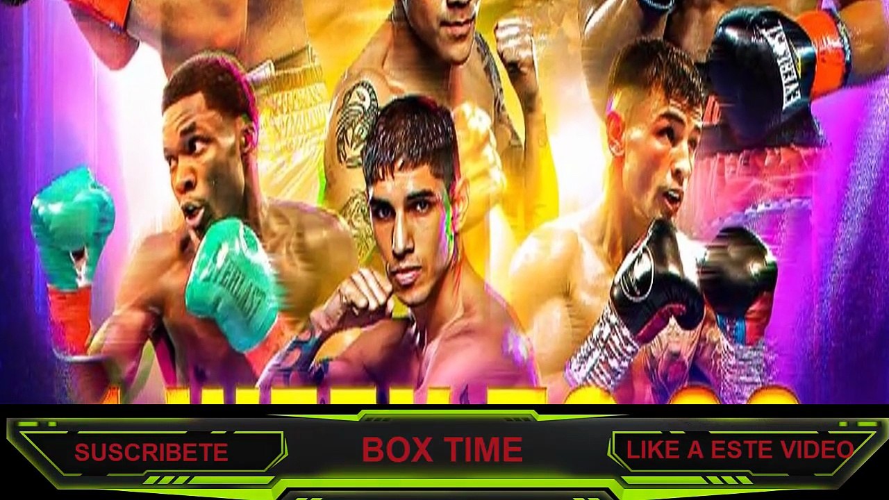 PESAJES DAVID BENAVIDEZ VS ANTHONY YARDE  BAM RODRIGUEZ VS PUMA MARTINEZ  HANEY VS NORMAN Y MASON VS NOAKES