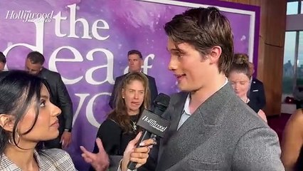 Nicholas Galitzine Talks Chemistry Read With Anne Hathaway for 'The Idea of You' | THR Video