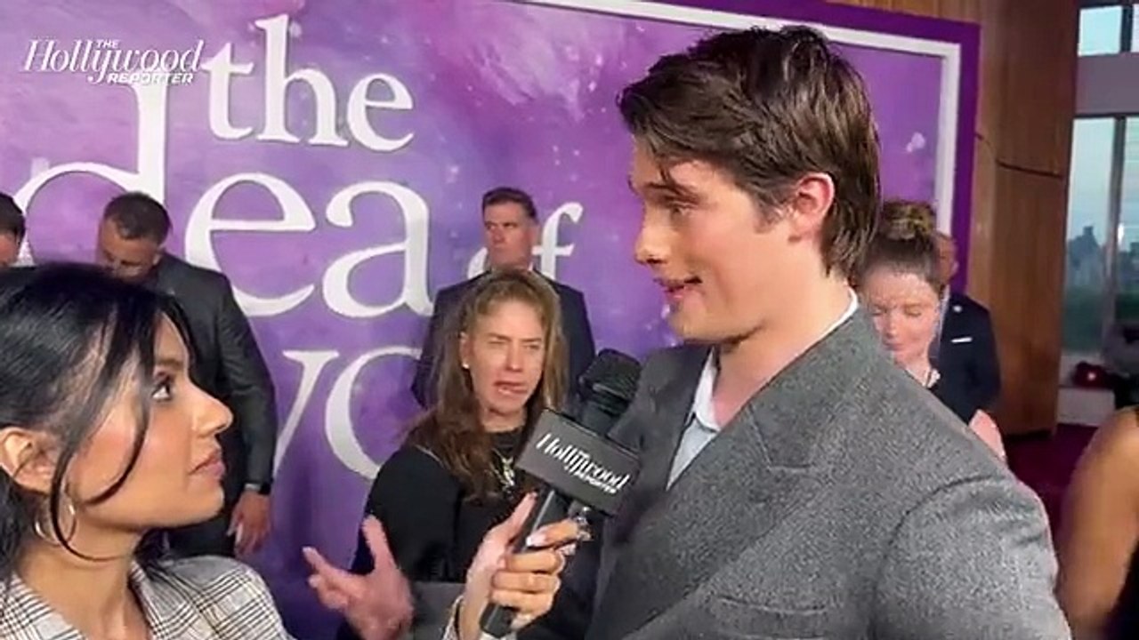 Nicholas Galitzine Talks Chemistry Read With Anne Hathaway for 'The Idea of You' | THR Video