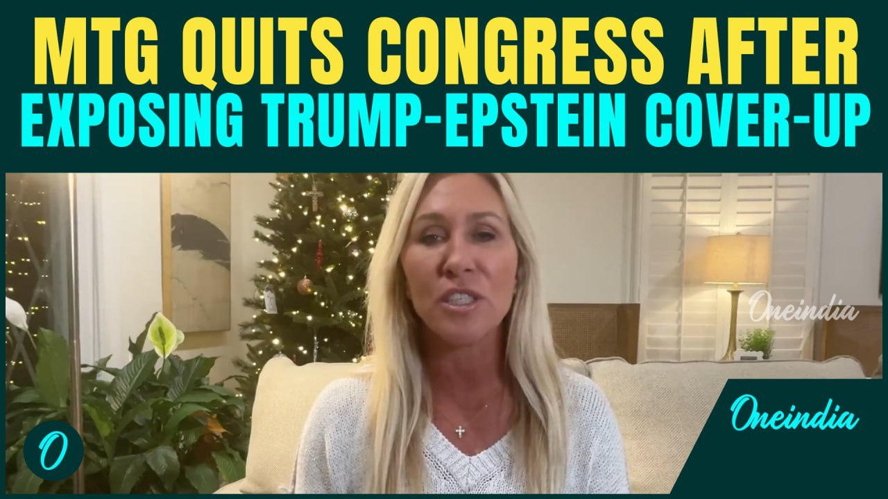 U.S BREAKING: Marjorie Taylor Greene QUITS Congress After Fallout With Trump Over Epstein Files