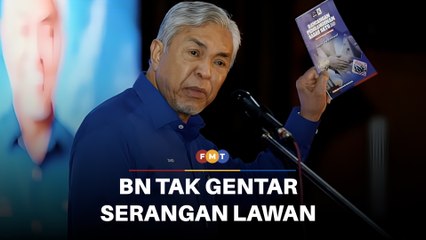 BN tak gentar serangan bertubi-tubi lawan, kata Zahid