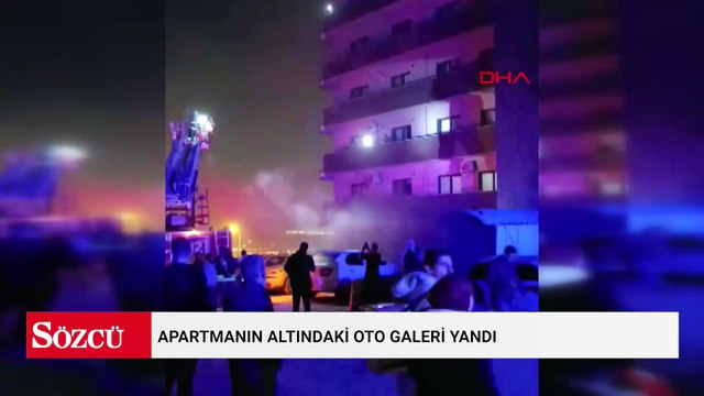 Apartmanın altındaki oto galeri yandı; binadan kaçmaya çalışan 2 kişi öldü, 14 kişi dumandan etkilendi