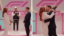 GP de las Vegas: Afortunada pareja se casa en ceremonia dirigida por Valtteri Bottas, compañero de Checo Pérez