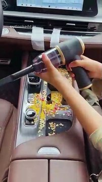 Portable Mini Car Vacuum Cleaner 🚗💨 High Power Cordless Cleaner 🇺🇸