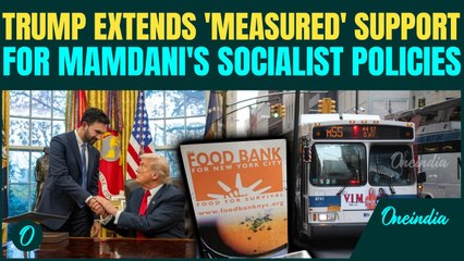 VIDEO: 'We’ll Help Him' Trump Pledges FULL FEDERAL SUPPORT To Mamdani After Months of Threats