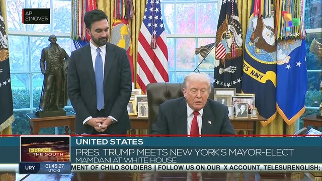 U.S l Pres. Trump meets new York’s mayor-elect Zohran Mamdani
