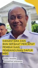 Danantara dan BGN Sepakat Percepat Pembiayaan Pembangunan Dapur MBG
