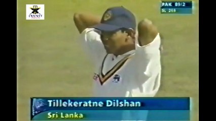 Inzamam ul Haq 58 NO off 163 Balls 214 Mins 7 Fours 1 Six vs Sri Lanka Ist innings of 2nd Test at Peshawar in March 2000 (CT)