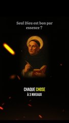 Seul Dieu est bon par essence ?