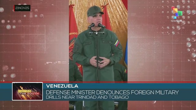 VENEZUELA l Defense minister denounces foreign military drills near Trinidad and Tobago
