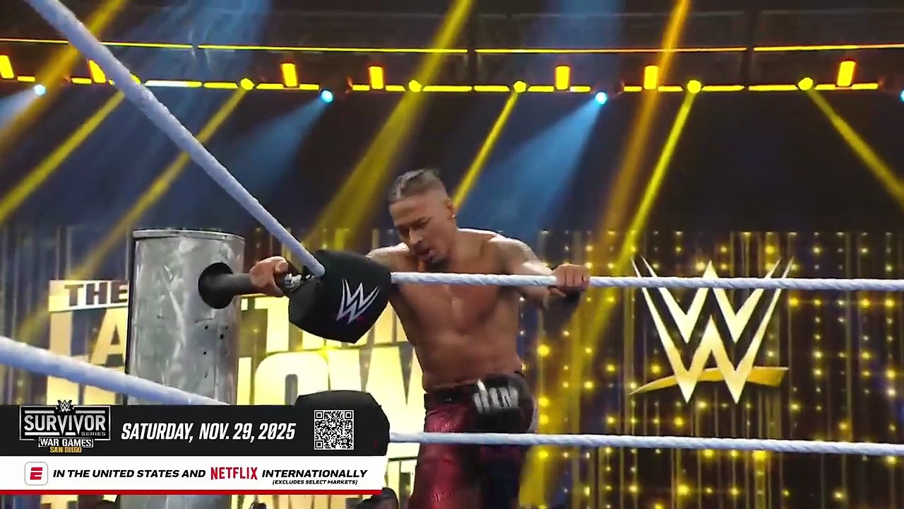 WWE SMACKDAWN 21 NOVEMBER 2025 CARMELO HAYES VS BRONSON BREED FULL MATCH