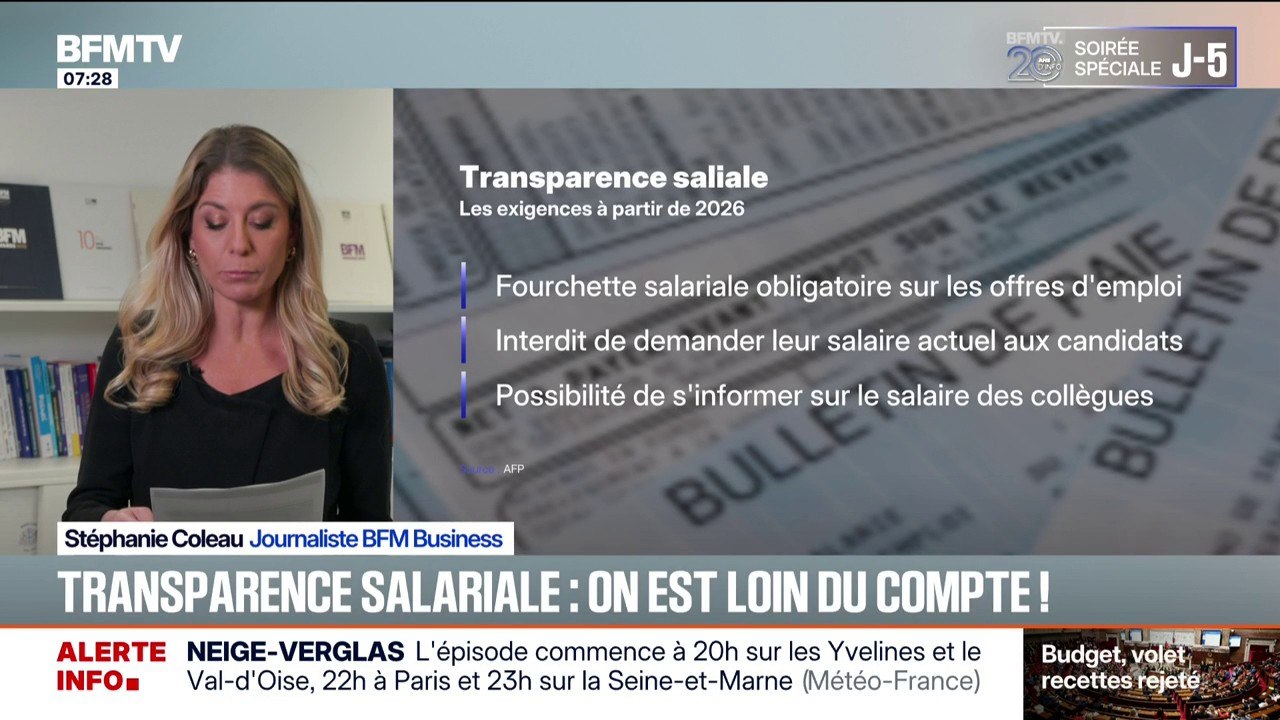 Transparence salariale: en 2026, les salariés auront le droit de demander des informations sur les rémunérations de leurs collègues