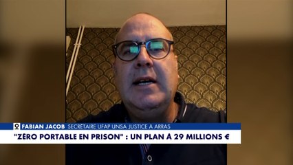 Plan zéro portable : «Il manque 1 milliard d’euros pour couvrir tous les établissements pénitentiaires», estime Fabian Jacob