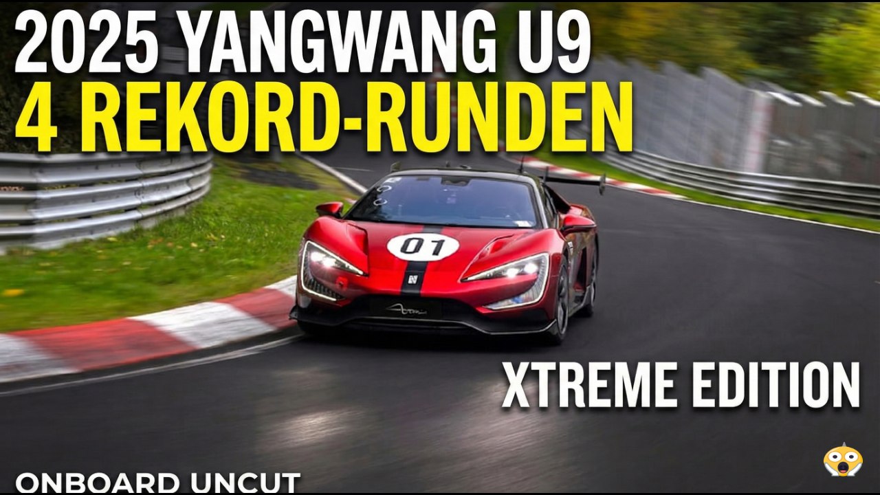 Yangwang U9 Xtreme 2025 – Serienfahrzeug setzt neue Bestzeiten auf Track