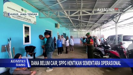 Dana Dari Pemerintah Pusat Belum Cair, SPPG di Kudus Hentikan Sementara  Operasional | KOMPAS SIANG