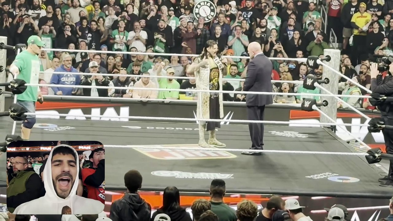 Dominik Mysterio Challenges John Cena Full Segment - WWE Raw 11/10/2025