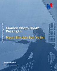 Momen Photo Booth Pasangan, Hyun Bin dan Son Ye Jin