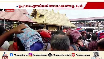 ശബരിമലയിൽ ഭക്തർക്ക് സു​ഗമമായ ദർശനം; പൂർണ തൃപ്തിയോടെ തീർത്ഥാടകർ