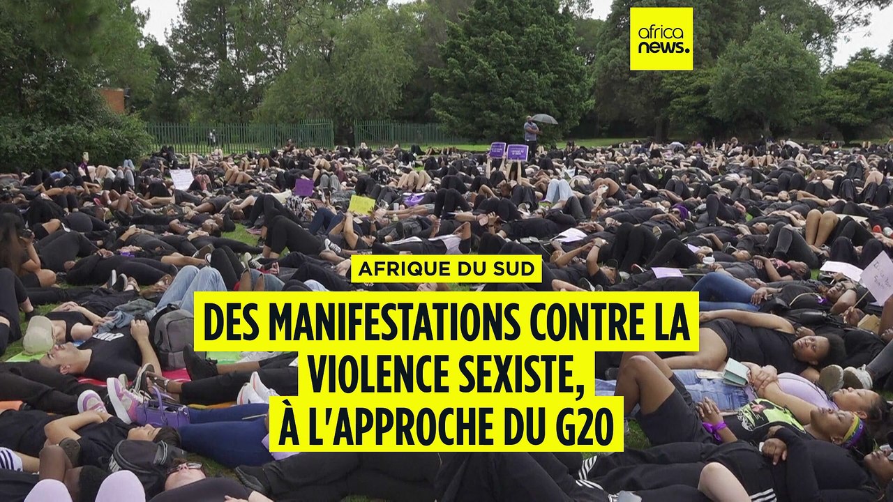 Af.du Sud : des manifestations contre les violences sexistes dans plusieurs villes
