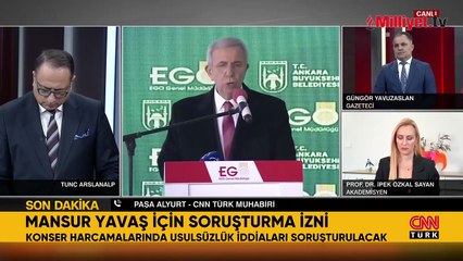 İçişleri Bakanlığı'ndan Mansur Yavaş ve özel kalem müdürü hakkında soruşturma izni