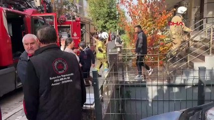 Ocakta unutulan yemek yangın çıkardı: Anne ve çocukları hastanelik oldu