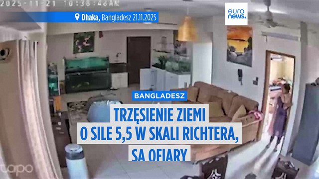 Bangladesz: trzęsienie ziemi o sile 5,5 w skali Richtera, są ofiary