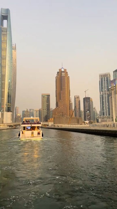 beautiful view of marina Dubai