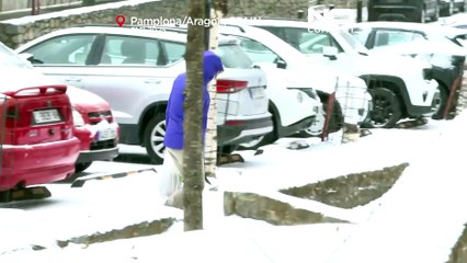 Волна арктического холода принесла сильные снегопады на север Испании