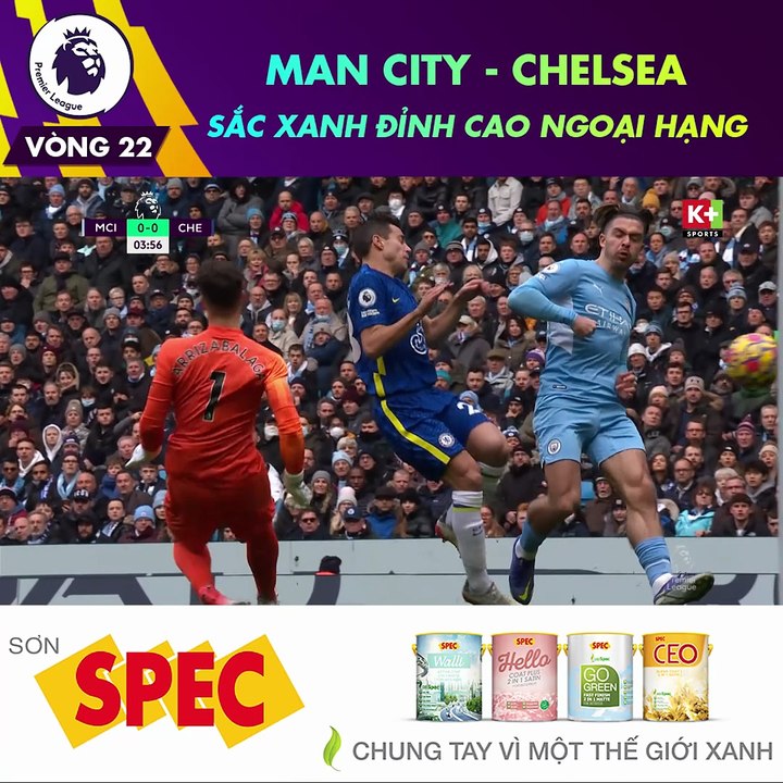 Manchester City 1-0 Chelsea - Goals and Extended Highlights (15/1/2022) | K+SPORT1 HD