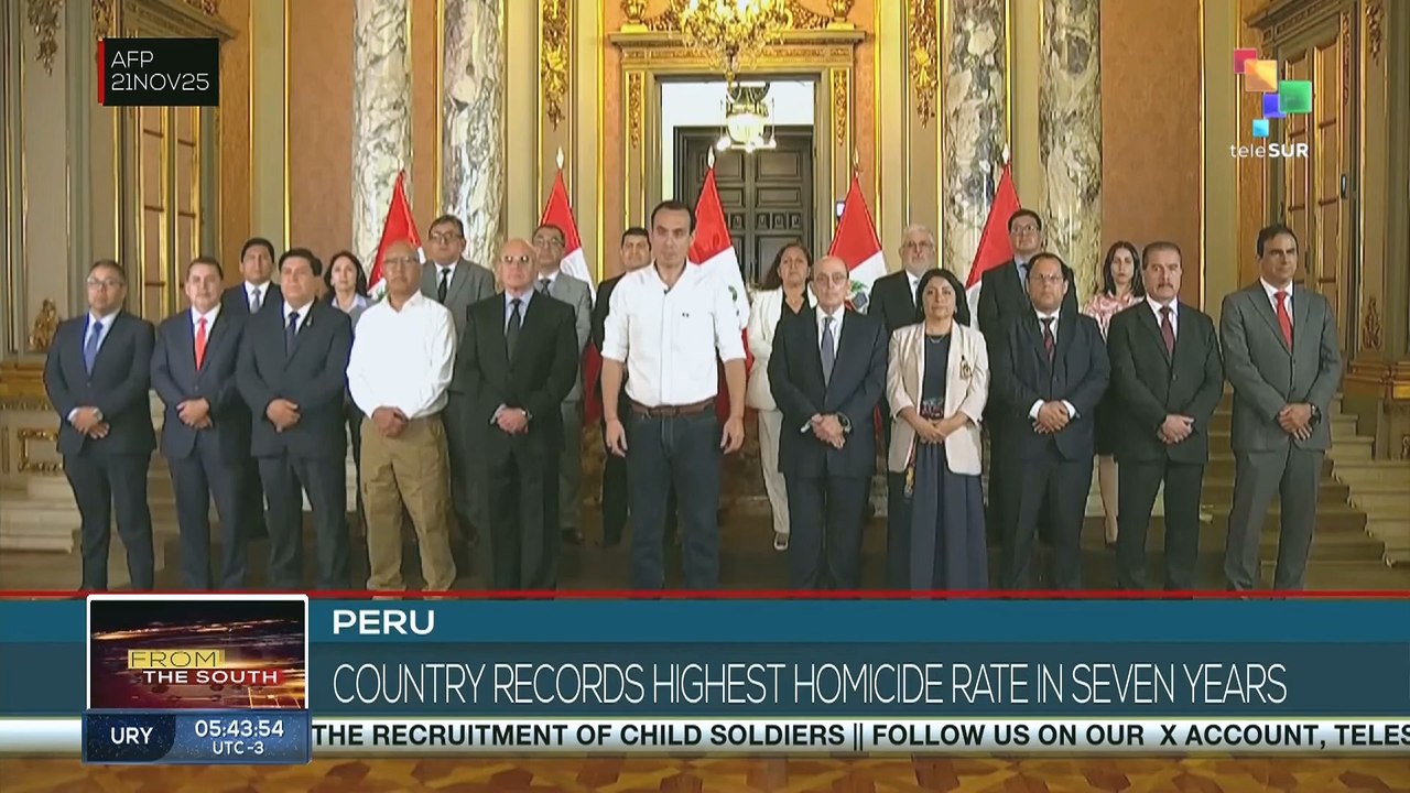 PERU l Records highest homicide rate in seven y...
