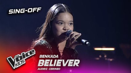 The Voice Kids Philippines: Audriz Cerineo's POWERFUL performance of 'Believer'! | Sing Offs