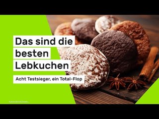 Ökotest im Dezember 2025: Acht Testsieger, ein Total-Flop - das sind die besten Lebkuchen