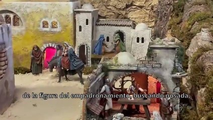 Belén en la Iglesia de San Lorenzo de Valladolid de la familia Trebolle