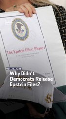 Why Didn’t Democrats Release Epstein Files?