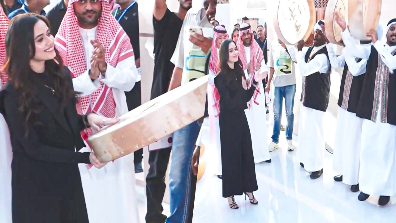 Spectacular Saudi: Jannat Zubair Rahmani Gets A Grand Arabic Welcome At The Mumbai Event