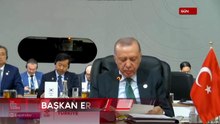 Cumhurbaşkanı Erdoğan, G20 Liderler Zirvesi'nde konuştu