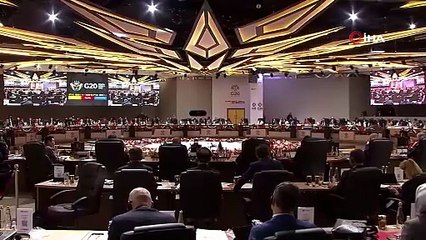 - Cumhurbaşkanı Erdoğan, G20 Liderler Zirvesi’nde konuştu.